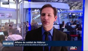 Affaire du soldat de Hébron: une rupture entre les élites et le peuple?