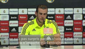 Clásico - Bale : ''Zidane s'en sort très bien''