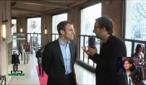 Cyrille Eldin drague Emmanuel Macron