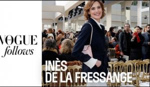Une journée de Fashion Week avec Ines de la Fressange au défilé Chanel #VogueParisFollows