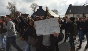 250 lycéens Loudeaciens manifestent