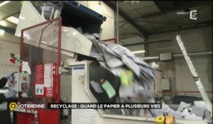 Recyclage : quand le papier a plusieurs vies