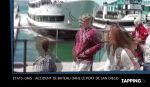Etats-Unis : accident de bateau dans le port de San Diego, les impressionnantes images !
