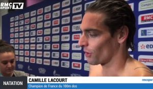 Natation (France) : Lacourt "soulagé"