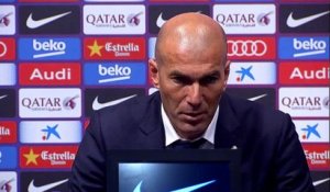 Clasico - Zidane: "Ce n'était pas un adversaire facile"