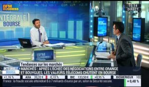 Les tendances sur les marchés: Les valeurs télécoms chutent en Bourse après l’échec de la fusion Bouygues-Orange - 04/04