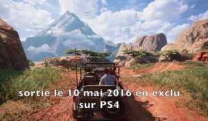 Uncharted 4 : 15 minutes de gameplay à Madagascar