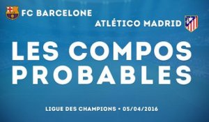 LdC : les compositions probables de Barça - Atlético