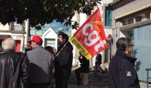 Manifestation contre la loi Travail à Quimperlé