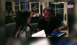 Johnny Hallyday interviewé par sa fille, la vidéo très touchante