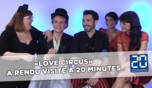 La troupe de «Love Circus» a rendu visite à «20 Minutes»
