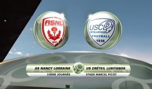 Nancy 1 - 0 USCL (J33 S15/16) - Résumé vidéo