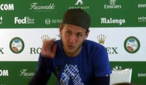 ATP - Monte-Carlo Rolex Masters 2016 - La réaction de Lucas Pouille après avoir battu Richard Gasquet