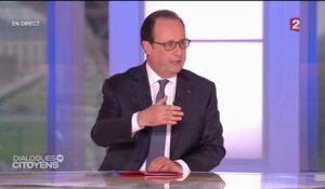 François Hollande et sa "réponse automatique" à Léa Salamé o