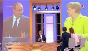 Léa Salamé choquée par François Hollande : "C'est une plaisanterie ?"