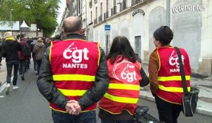 Défilé "éclair" à Nantes contre la loi El Khomri