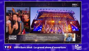 Le couac d'Alessandra Sublet en direct pour le grand show de l'Euro