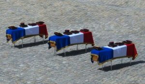 L'hommage de Hollande à trois soldats morts au Mali: "Ils ont tout donné"