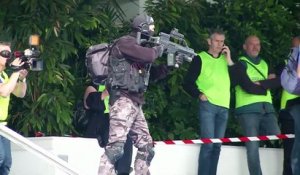 Simulation d'attaque terroriste à Cannes en prévision du festival
