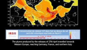 Tchernobyl : la vidéo du nuage radioactif qui envahit la France