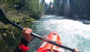 Vidéo : le drop de 21 mètres en kayak de Nouria Newman
