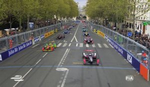 Le départ du ePrix de Paris - Canal + Sport