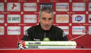 Réaction de Denis Zanko après Stade Brestois 29 - Stade Lavallois