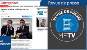 Revue de presse semaine 17 : le conflit Valls/Macron, la réglementation des locations Airbnb et les Français pour l’épargne retraite forcée