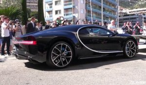 Première supercar Bugatti Chiron livrée à Monaco