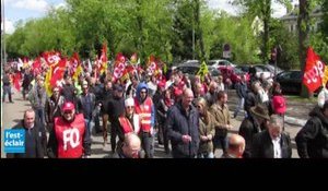 Manifestation à Troyes contre la loi travail