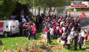 VIDEO. Poitiers. Manifestation contre la loi Travail