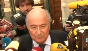 Foot - FIFA : Blatter «Je sors avec la conscience tranquille»