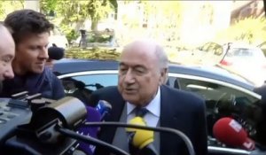 FIFA - Blatter : "Ça me fait plaisir de retrouver Platini"