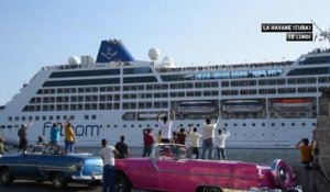 A Cuba, l'arrivée historique d'un navire de croisière américain - Le 02/05/2016 à 22h20