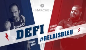 Défi #Relaisbleu n°3 | Yohann Diniz & Tumatai Dauphin