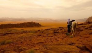 Dans le désert de Jordanie - 3min