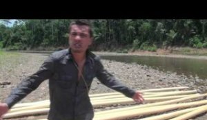 BOLIVIE : trek de SURVIE en AMAZONIE -13- construire un radeau