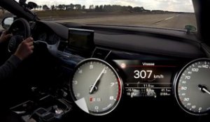 0 - 300 km/h en Audi S8 Plus 2016