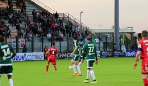Les trois buts du Red Star lors de la victoire face à Dijon (3-2) 07/05