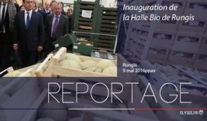 [REPORTAGE] Inauguration de la Halle Bio de Rungis
