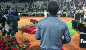 WTA - Rome 2016 - L'hommage à Flavia Pennetta et le cadeau de Fognini à Rome