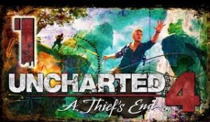 Uncharted 4: A Thief's End Walkthrough Part 1 ((PS4)) No Commentary Gameplay (First Hour)