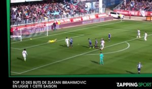 Zlatan Ibrahimovic : Ses 10 plus beaux buts de la saison en Ligue 1 (vidéo)