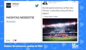 Zlatan quitte le PSG "comme une légende" : qu'en disent les internautes ?