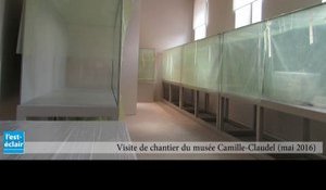 Visite de chantier du musée Camille-Claudel