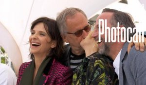 Fabrice Luchini, Juliette Binoche (Ma Loute) - Photocall Officiel - Cannes 2016 CANAL+