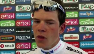 Giro 2016 - Bob Jungels après la 7e étape : "4e du général, une surprise pour moi"