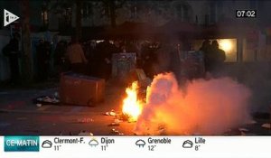 Violents incidents cette nuit à Rennes avec attaques de banques, boutiques, Galeries Lafayette,