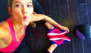 Sexy Karlie Kloss unveils her fitness secrets to get a flat stomach