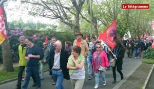 Lannion. 220 manifestants contre la loi Travail